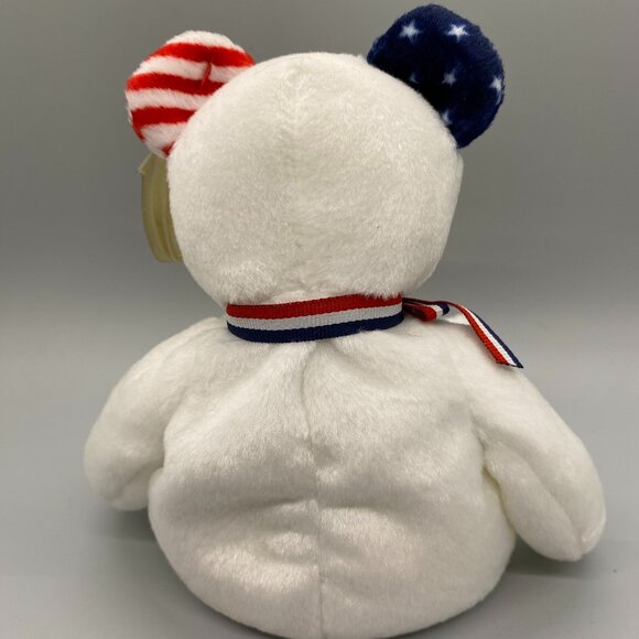 Ty Beanie Babies 2002 America the Patriotic Bear - Picture 2 of 8